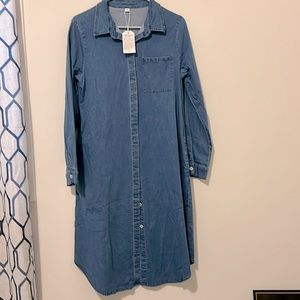 Chambray Dress NWT